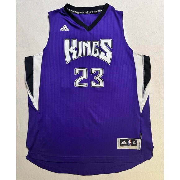 Adidas NBA Swingman Sacramento Kings Purple Jersey Ben McLemore #23 2014 - Picture 1 of 10